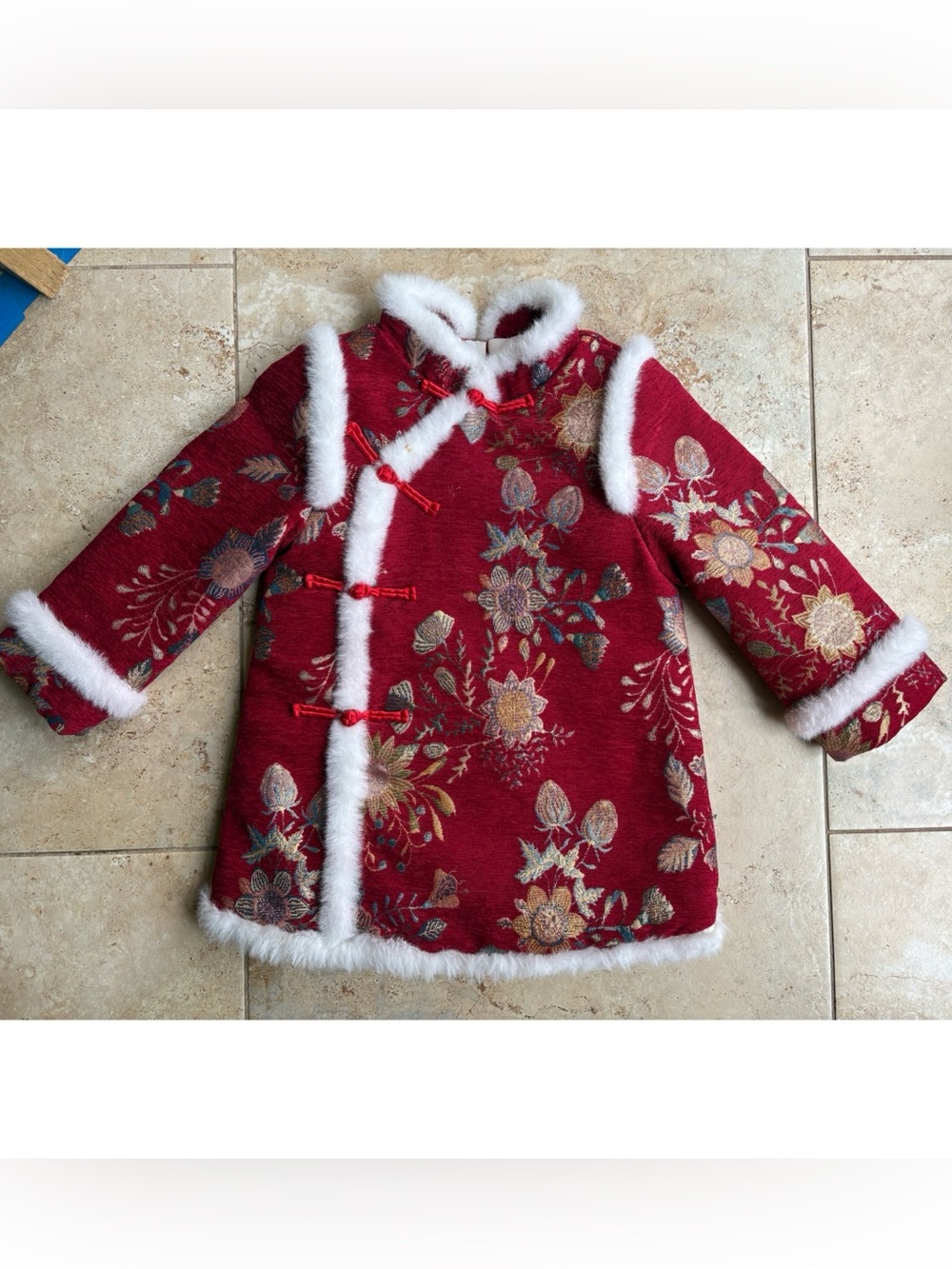 Chinese New Year Jacket Size 5/6